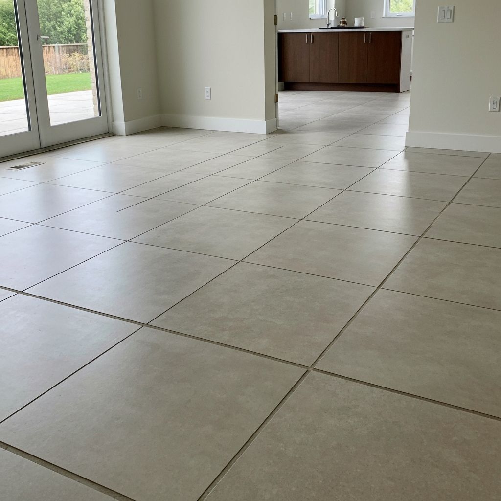 Tile flooring project